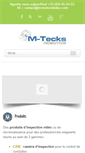 Mobile Screenshot of m-tecksrobotics.com